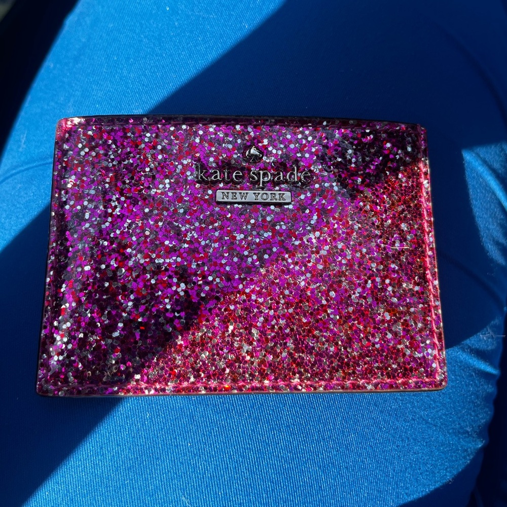 Kate spade glitter bug credit card holder (discontinued)